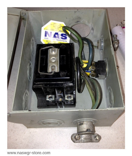 Allis Chalmers Test Station with pull fuse block , 125 Volts DC , Allis Chalmers Test Station