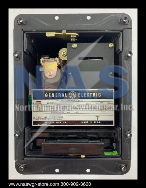 GE 12NBV11A3A Voltage Unbalance Relay