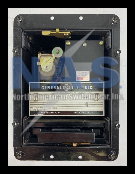 GE 12NBV11A1A Negative Phase Sequence Voltage Relay