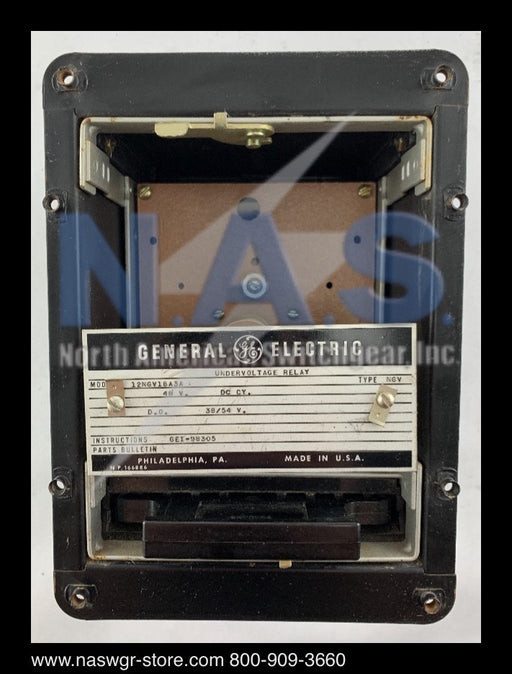 GE 12NGV18A3A Undervoltage Relay