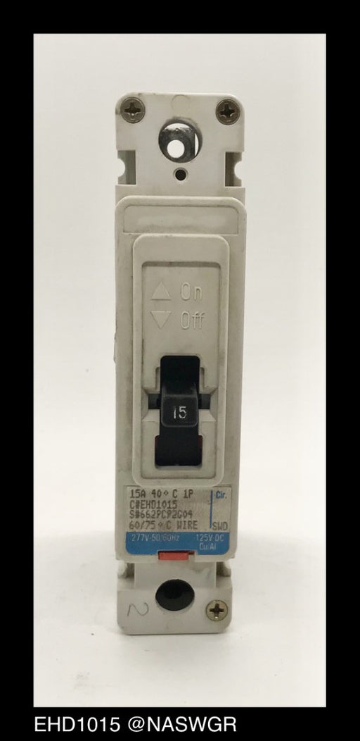 Westinghouse EHD1015 Molded Case Circuit Breaker ~ 15 Amp