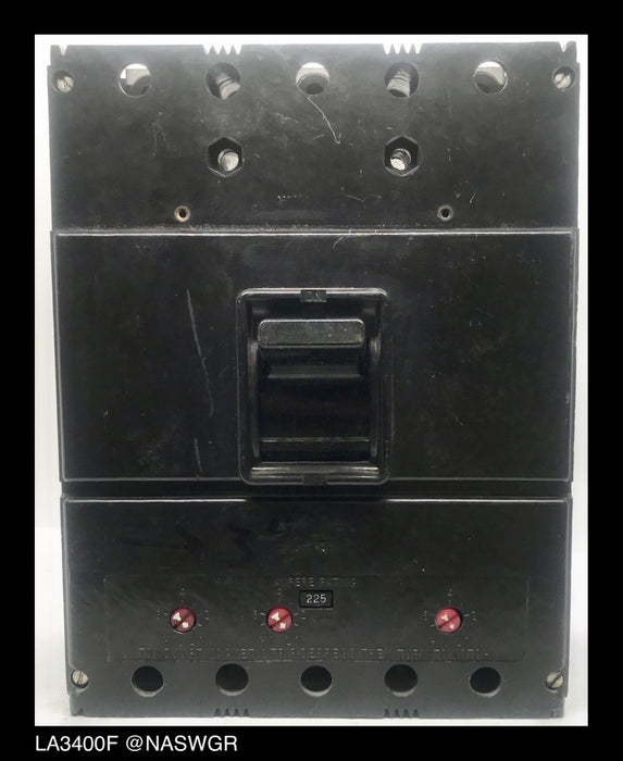 Westinghouse LA3400F Molded Case Circuit Breaker - 225 Amp