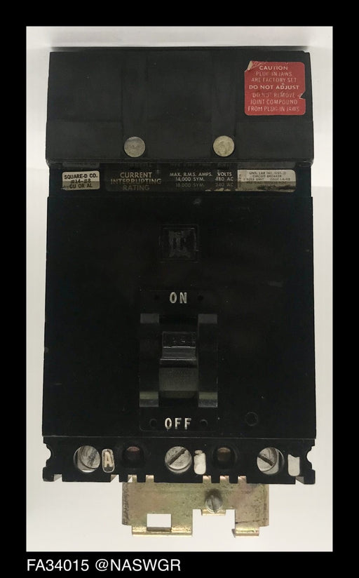 Square D FA34015 Molded Case Circuit Breaker ~ 15 Amp