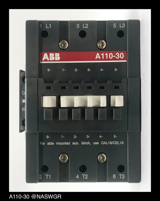 ABB A110-30-11-84 Non-Reversing Contactor ~ 120vAC