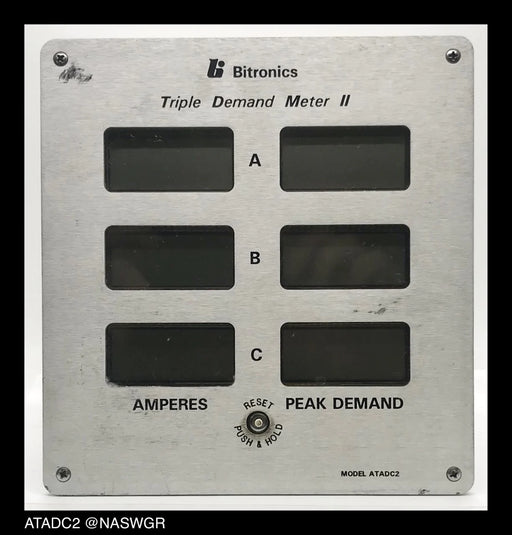 Bitronics ATADC2 Triple Demand Meter II ~ 800:5