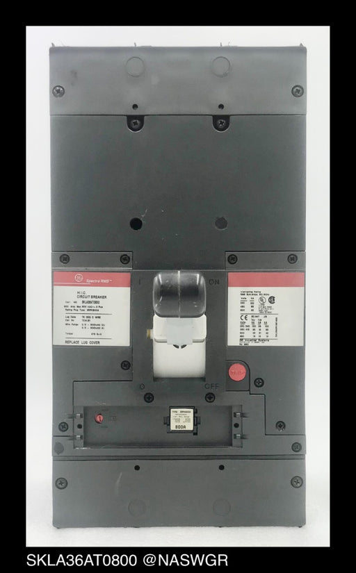 General Electric SKLA36AT0800 Molded Case Circuit Breaker ~ 800 Amp