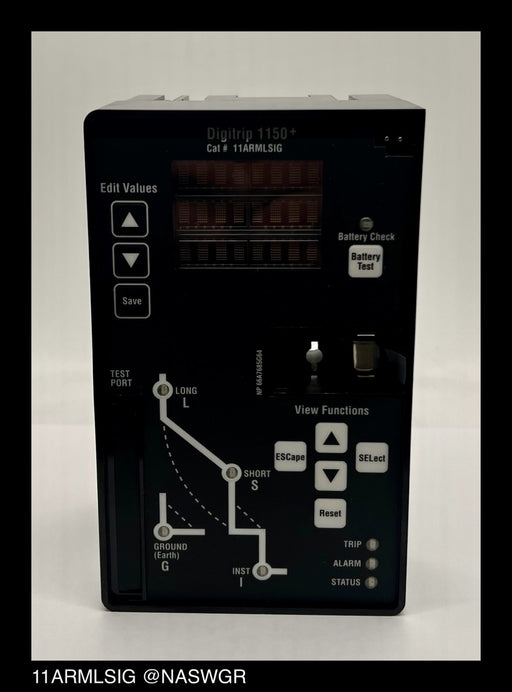 Eaton Digitrip 1150+ 11ARMLSIG Trip Unit