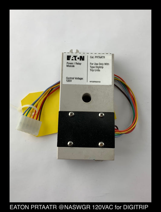 EATON Cutler-Hammer PRTAATR Power Relay Module 120VAC (Surplus)