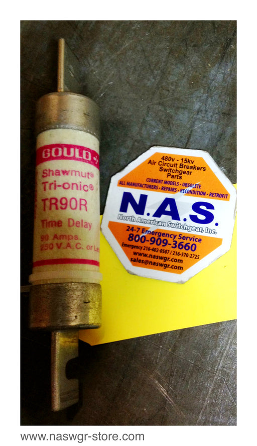 TR90R , Gould Shawmut TR90R Fuse , 90 amp 600 volt