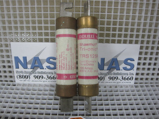 TRS125R , Gould Shawmut Fuse Type: TRS125R