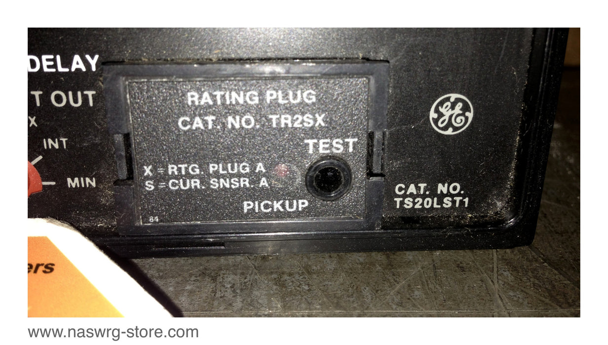 TS20LST1 , GE RMS-9 MicroVersaTrip Programmer , LS Functions , Rating Plug PN: TR2SX , PN: TS20LST1
