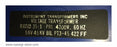 PT3-45 ~ Instrument Transformers Inc. PT3-45 Voltage Transformer